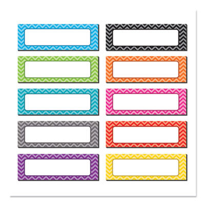 Chevron Labels Magnetic Accents, Chevron Labels, 1.5